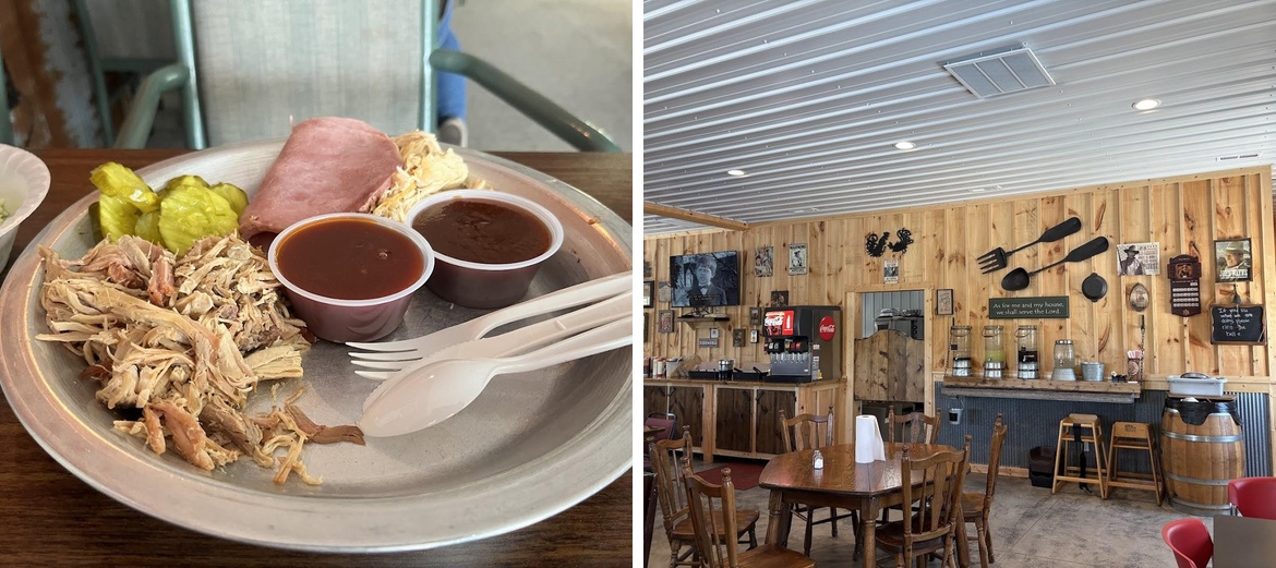Rooster's BBQ Menu